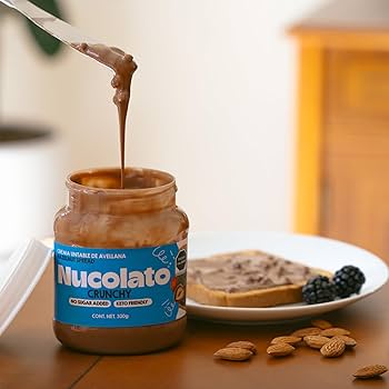 Amazon.com : Nucolato Crunchy Hazelnut Spread | Healthy Snacks