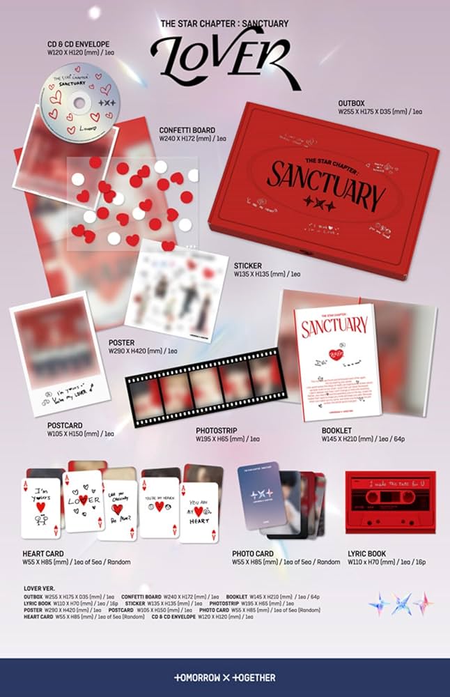 Amazon.co.jp: TOMORROW X TOGETHER (TXT) アルバム SANCTUARY - The