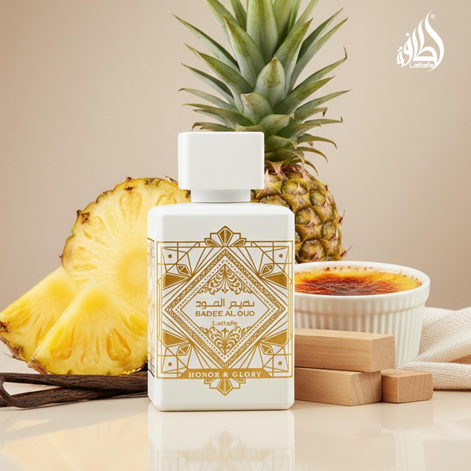 Amazon.com: Lattafa Bade'e Al Oud Honor & Glory - Fruity, Vanilla