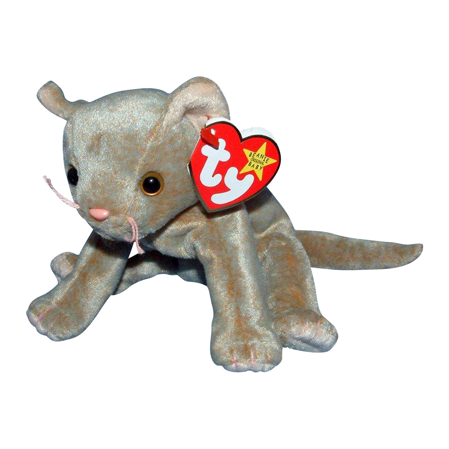 Amazon.co.jp: TY ビーニーベイビーズ BEANIE BABIES SCAT ネコ