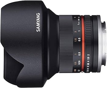 Samyang 12mm F2.0 NCS CS Photo Manual Camera Lens for Fuji X Mount