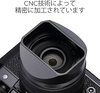 Amazon | メタルスクエアレンズフード（キャップ付き）、Nikkor Z 40mm