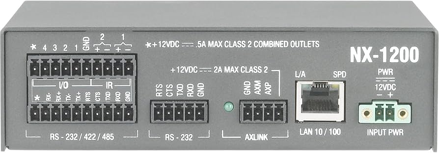Amazon.com: AMX NetLinx NX Integrated Controller : Electronics