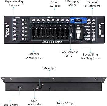 Amazon.co.jp: DMXショーデザイナー、mewmewcat DMX512ライト