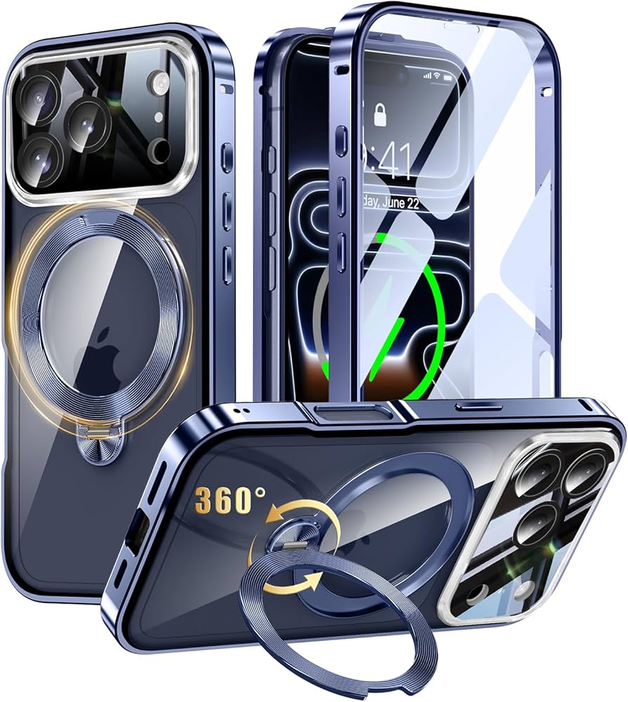 Amazon.co.jp: iPhone 17 Pro Max 用 両面 MagSafe対応 ケース