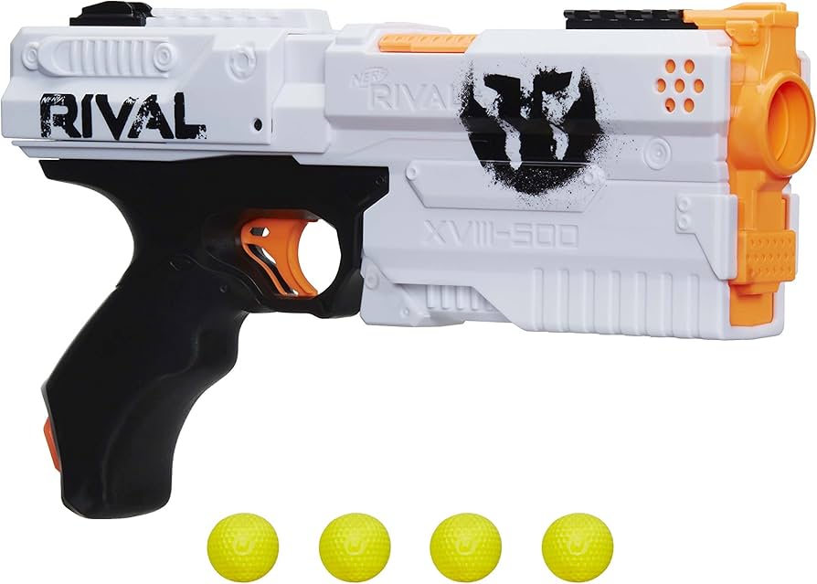 Amazon.com: Hasbro Nerf Rival Kronos XVIII 500 Spring-Action