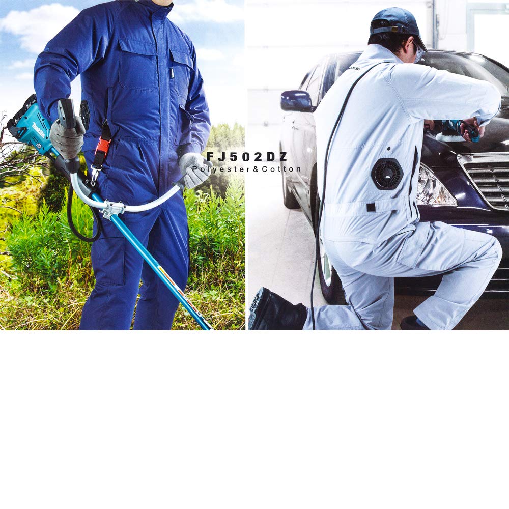 Amazon.co.jp: マキタ 充電式ファンジャケット ツナギタイプ FJ502DZ