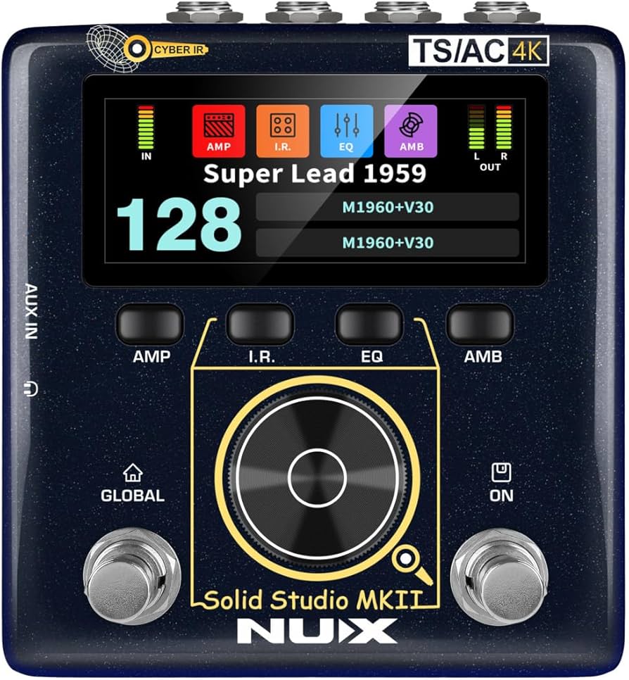 Amazon.com: NUX Solid Studio MKII Preamp, Power Amp Simulator, IR