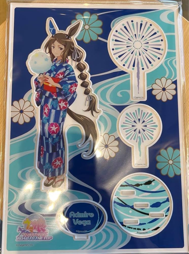 Amazon.co.jp: ウマ娘 rttt 浴衣 アドマイヤベガ アクリルスタンド