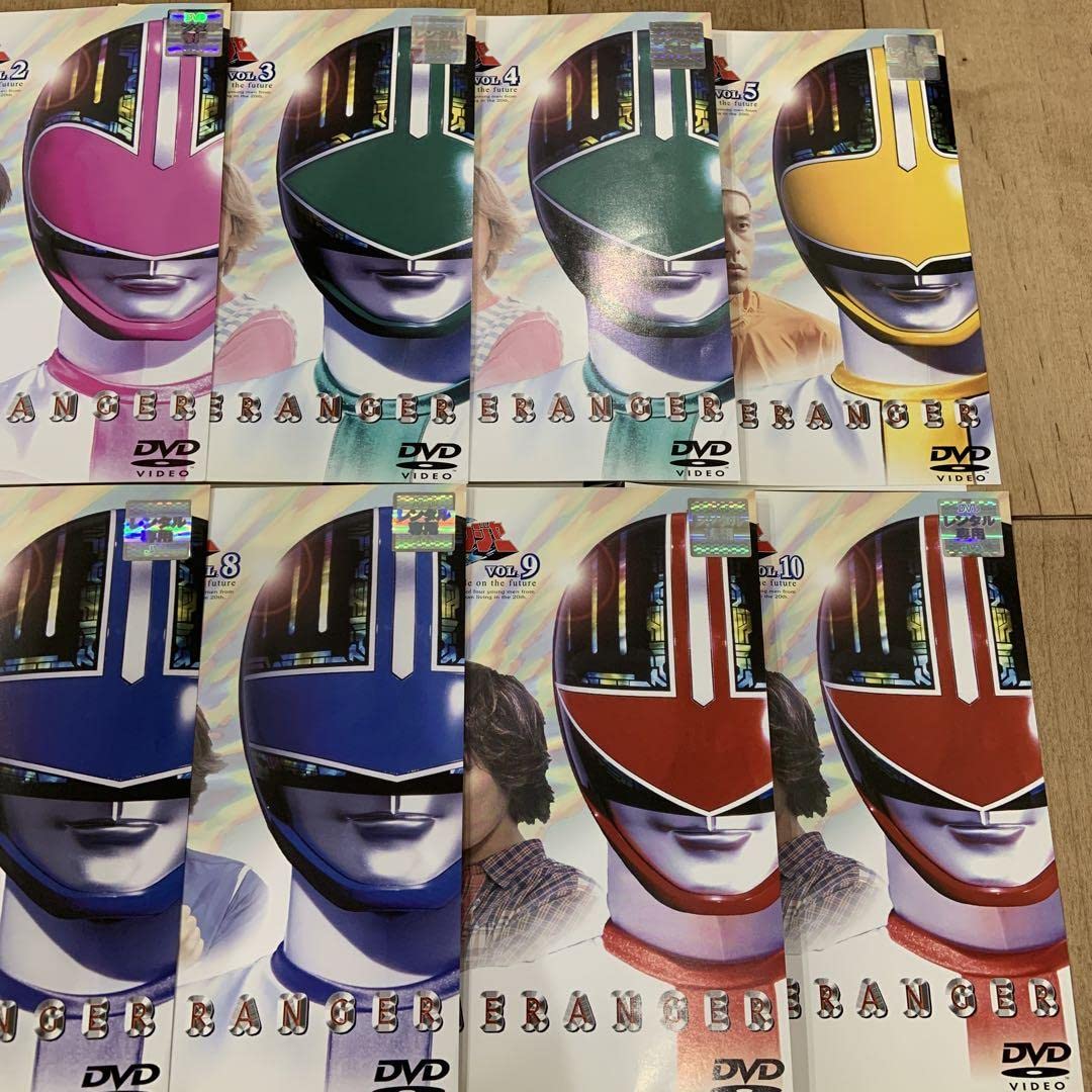 Amazon.co.jp: 未来戦隊タイムレンジャー 1〜10巻 完結 DVD 全10巻