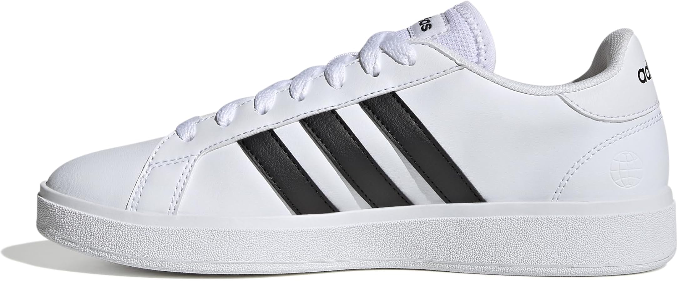Amazon.com | adidas Grand Court Base Womens Shoes, FTWWHT/CBLACK
