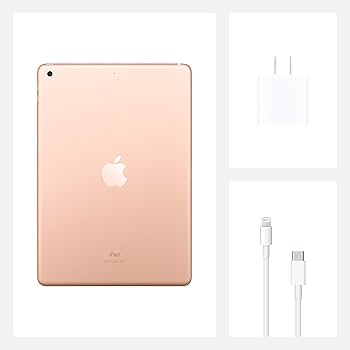 Apple iPad (10.2-in, Wi-Fi, 32GB) - Gold (8th Gen, 2020) (Renewed