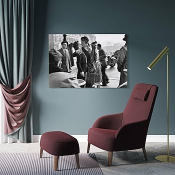 Amazon.co.jp: ポスター ロベールドアノー Robert Doisneau パリ 市