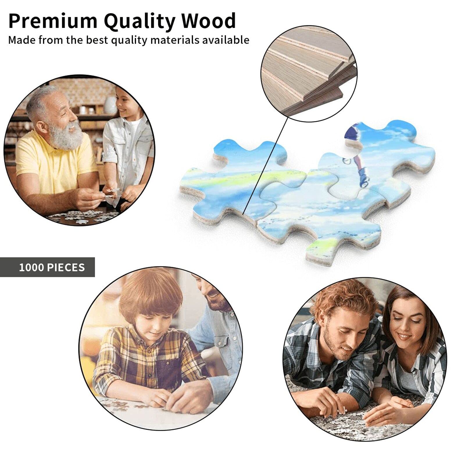 Amazon | 天気の子 1000ピース ジグソーパズル キャラクター パズル