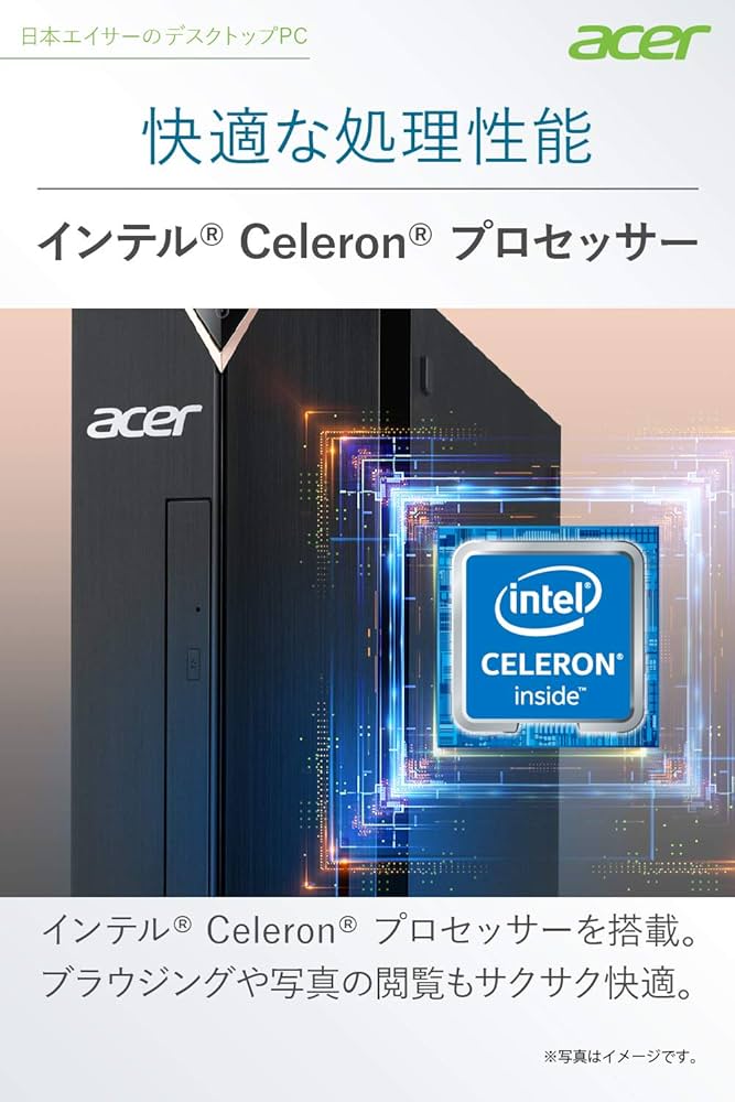 Amazon.co.jp: Acer デスクトップパソコンAspire XC-830-A18F Celeron