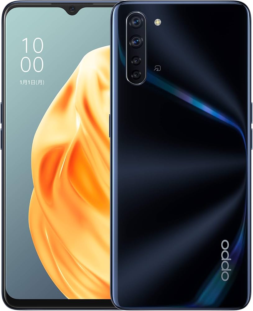 Amazon.co.jp: OPPO Reno3 A ブラック【日本正規代理店品】 CPH2013 BK