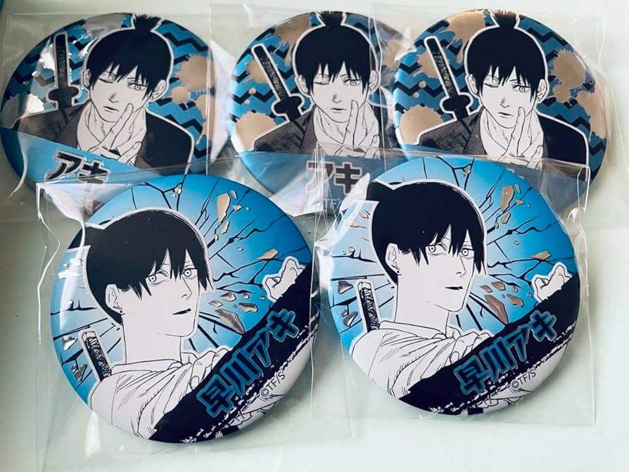 チェンソーマン 早川アキ 缶バッジ 24点 チェンソーマン_早川アキA BIG