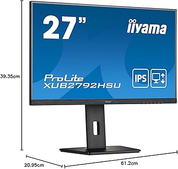 Amazon.co.jp: iiyama モニター ディスプレイ 27インチ フルHD IPS方式