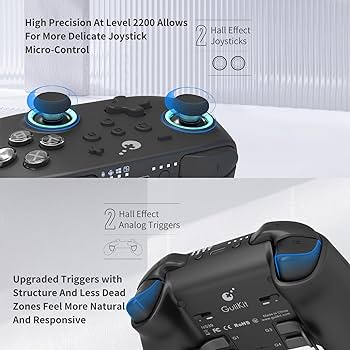 Amazon.com: Gulikit KK3 Max Controller, Kingkong 3 Wireless Switch