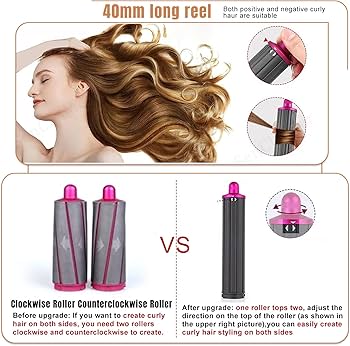 Amazon | ダイソン エアラップ スタイラー HS05 HS01用 40mm/1.6in