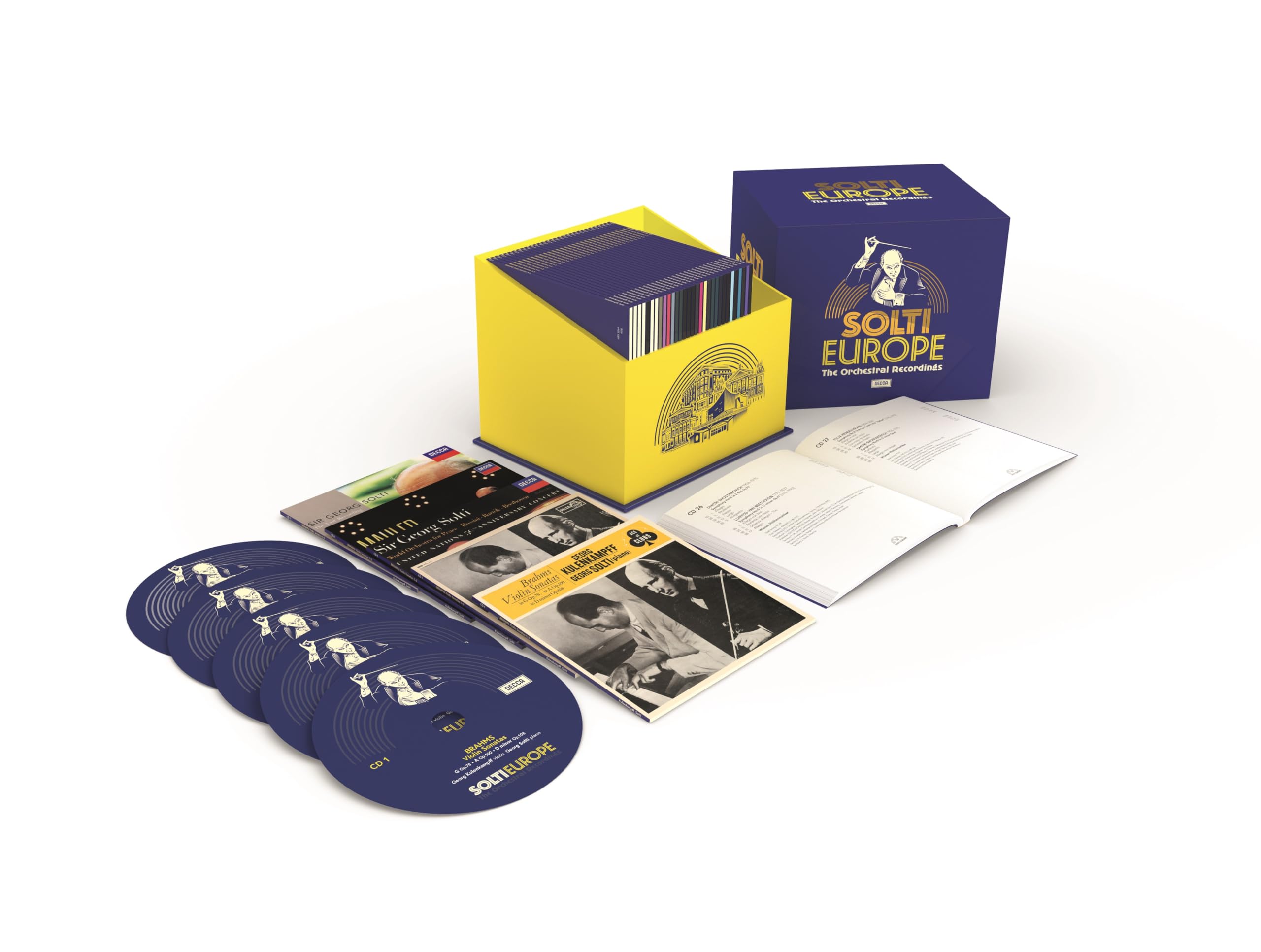 Solti - Europe: The Orchestral Recordings: Amazon.co.uk: CDs & Vinyl