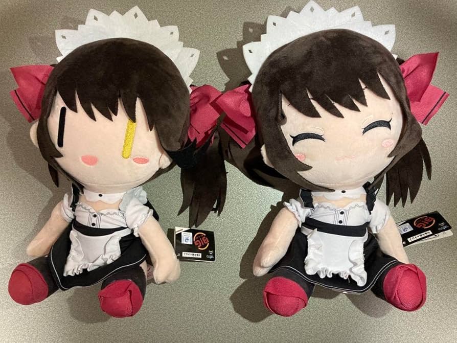 Amazon.co.jp: デートアライブ 時崎狂三 BIGぬいぐるみ メイドver 2種