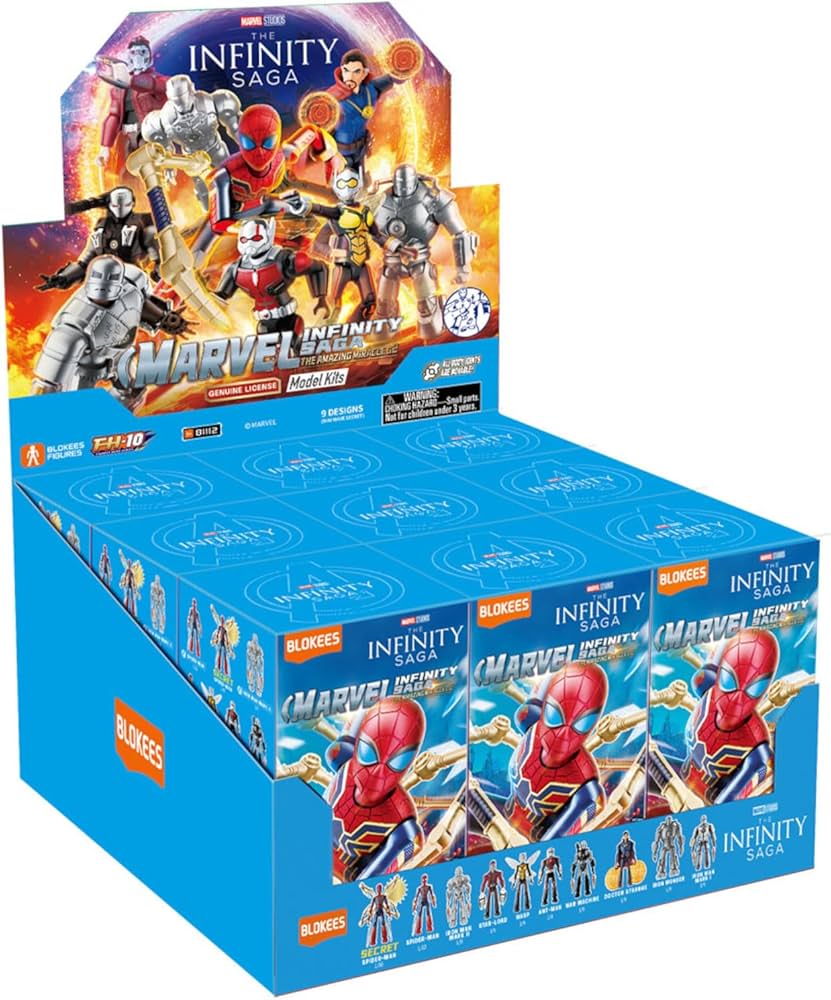 Amazon.co.jp: BLOKEES 童友社 MARVEL INFINITY SAGA Series02 9個入