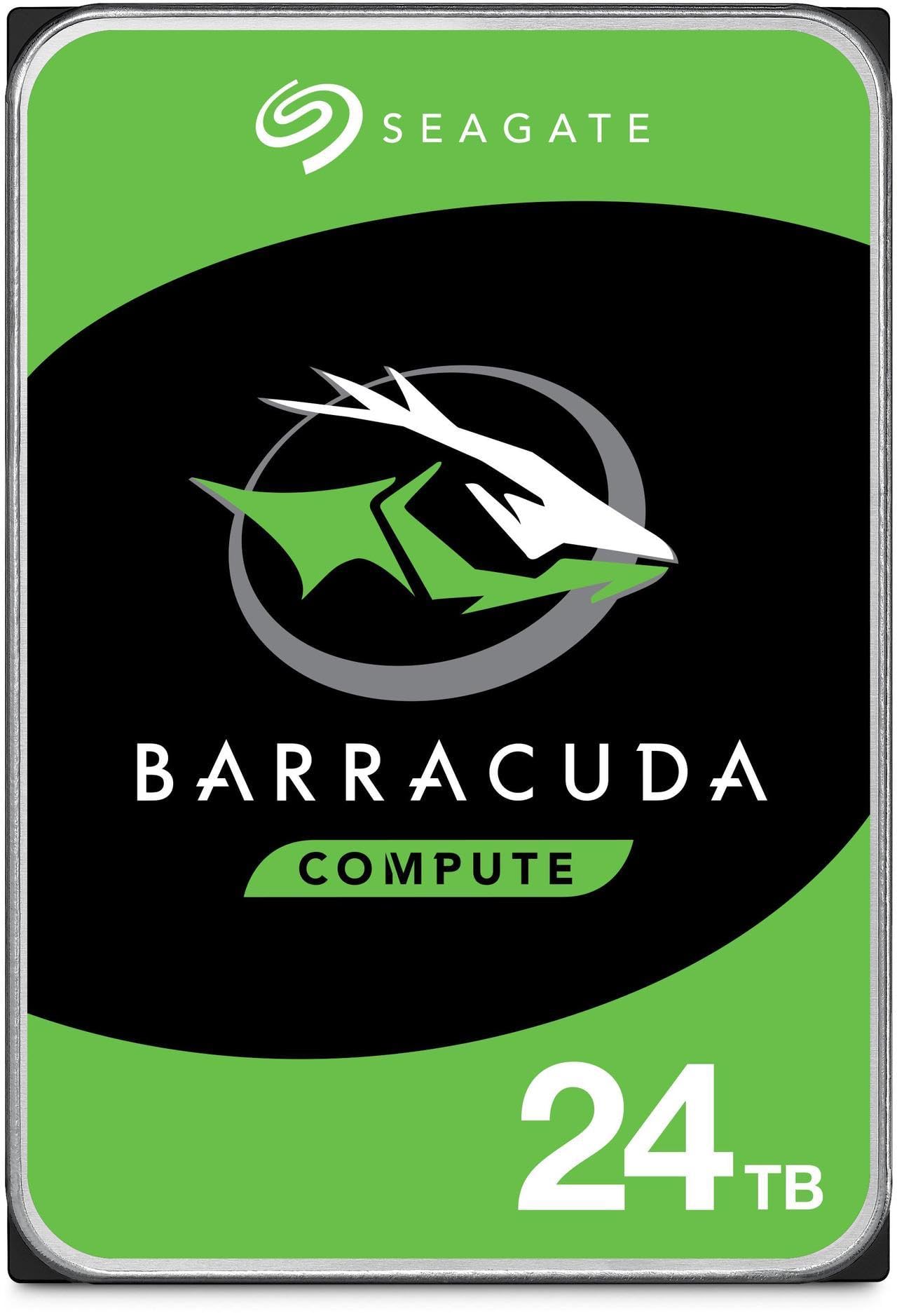 Amazon | Seagate BarraCuda 3.5インチ 24TB 内蔵 ハードディスク HDD