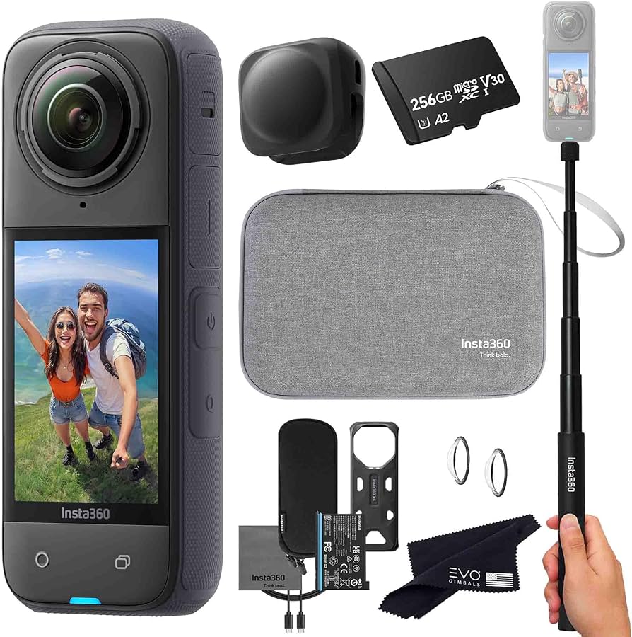 Amazon.com : Insta360 X4 Travel Bundle-8K Waterproof 360 Action