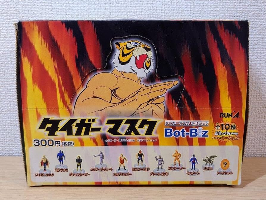 Amazon.co.jp: タイガーマスク ボトビッツ ボトルキャップ フィギュア
