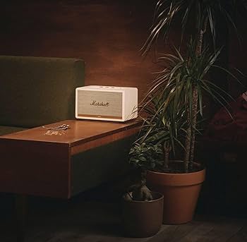 Caixa Ativa Marshall Acton II Bluetooth Bivolt - Branco | Amazon