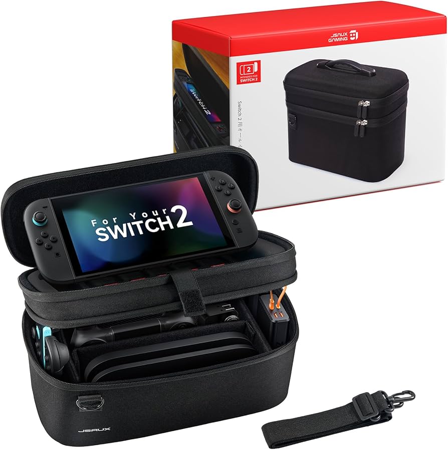 Amazon.co.jp: JSAUX Switch 2 ケース 大容量収納｜オールインボックス