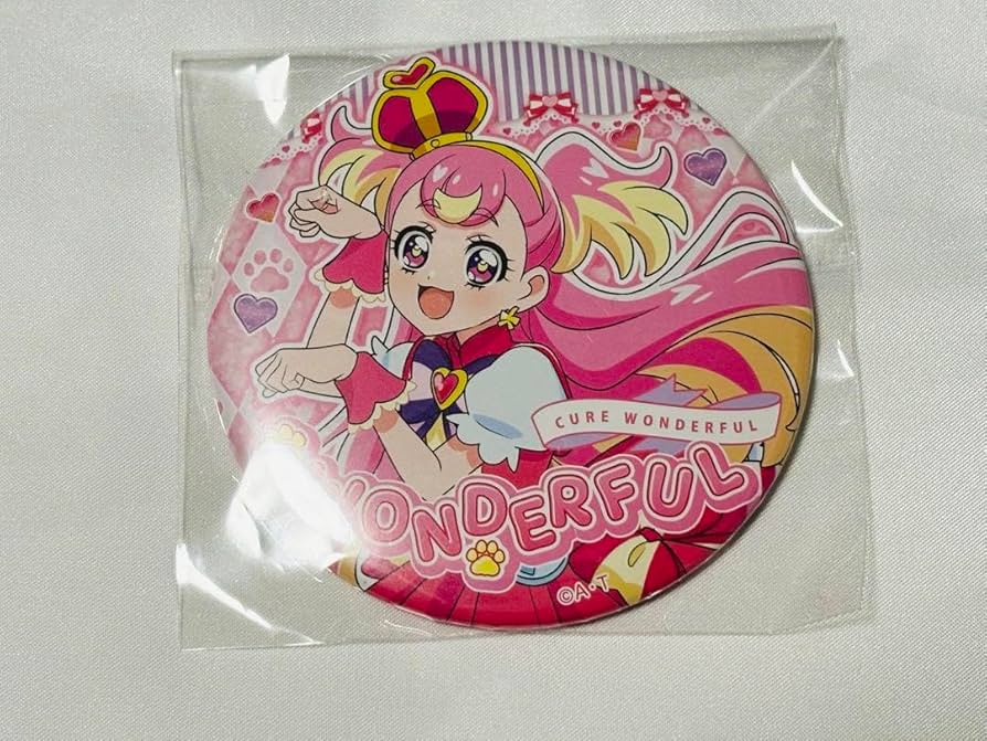 わんだふるぷりきゅあ タワレコ キュアワンダフル 缶バッジ キュア