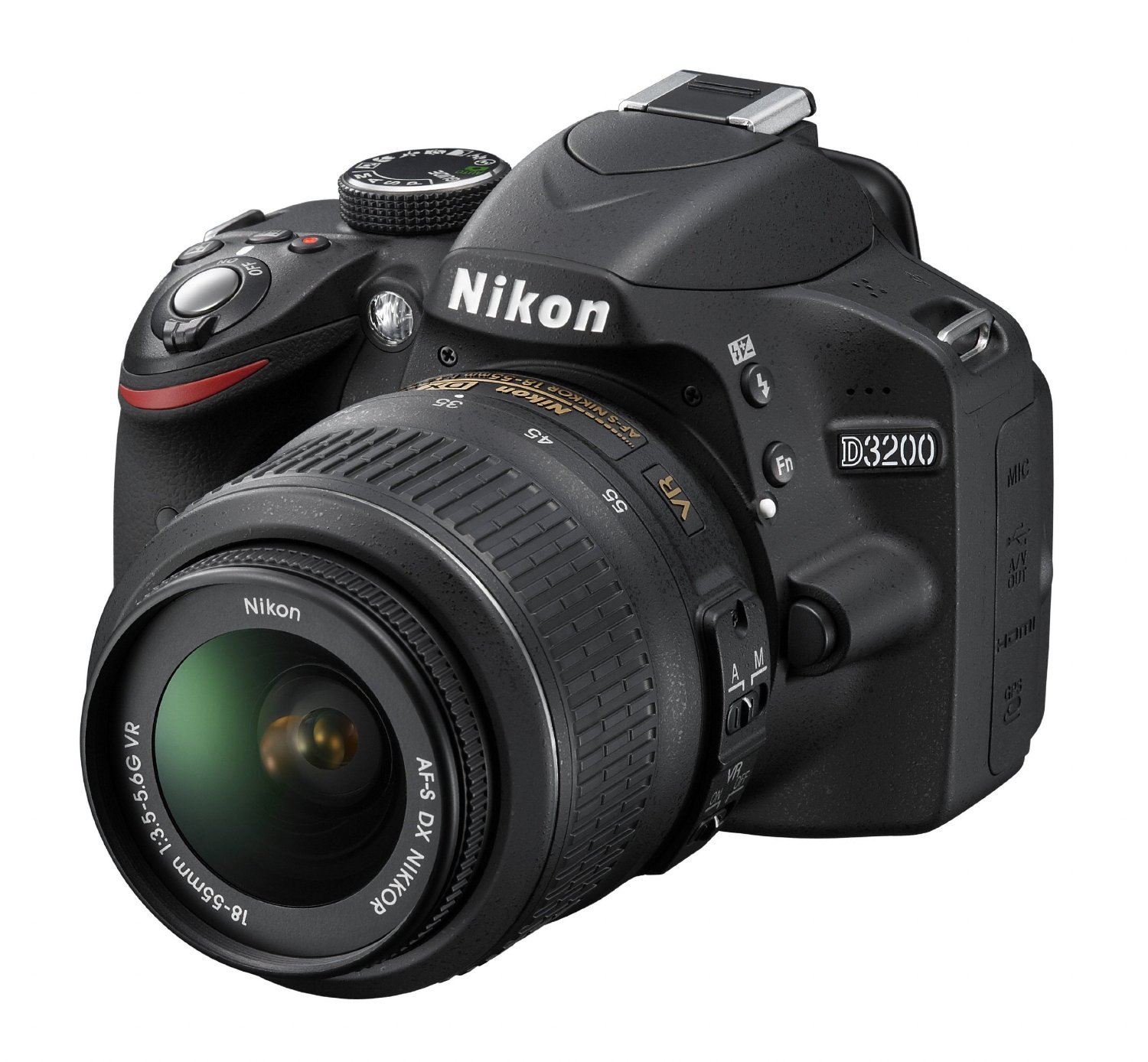 Amazon.com : Nikon D3200 24.2 MP CMOS Digital SLR with 18-55mm f