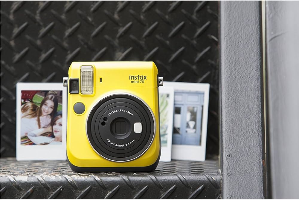 Buy Fujifilm Instax Mini 70 Instant Film Camera (Yellow) Online at