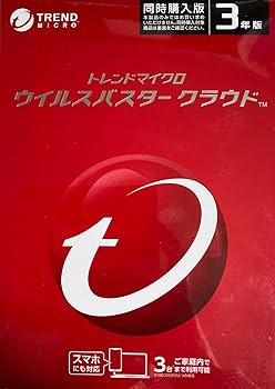 Amazon.co.jp: ウイルスバスター クラウド 同時購入版 3年版 : Software