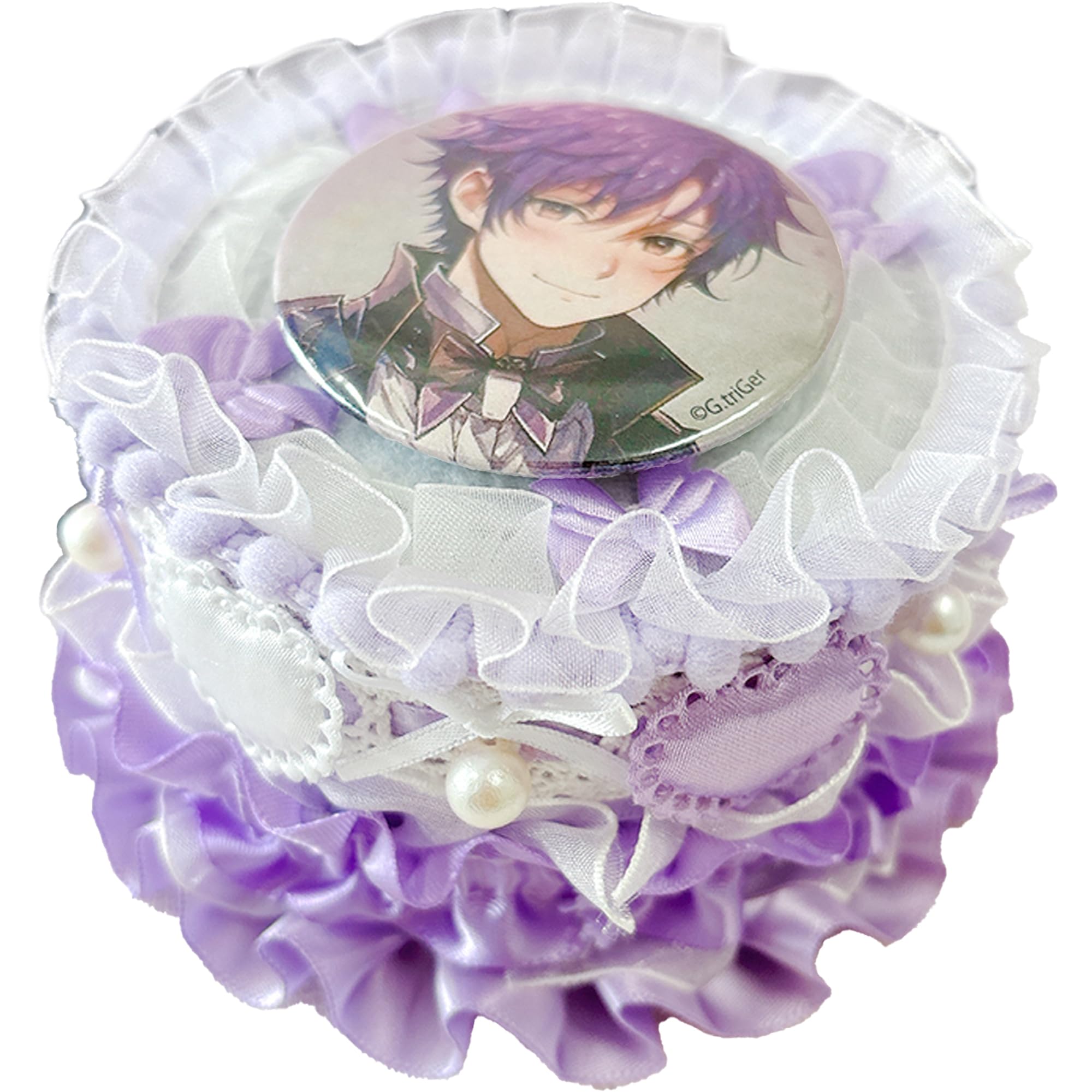 Amazon.co.jp: ホールケーキ型ロゼット【缶バッジ痛ロゼット】推し活