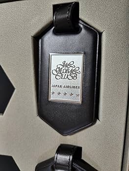 Amazon.co.jp: JAL JGC 搭乗記念ネームタグ 亀タグ 黒亀 五ツ星 最高峰