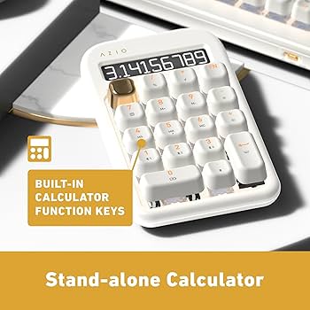 Amazon.co.jp: Azio IZO Numpad Blanc : 文房具・オフィス用品