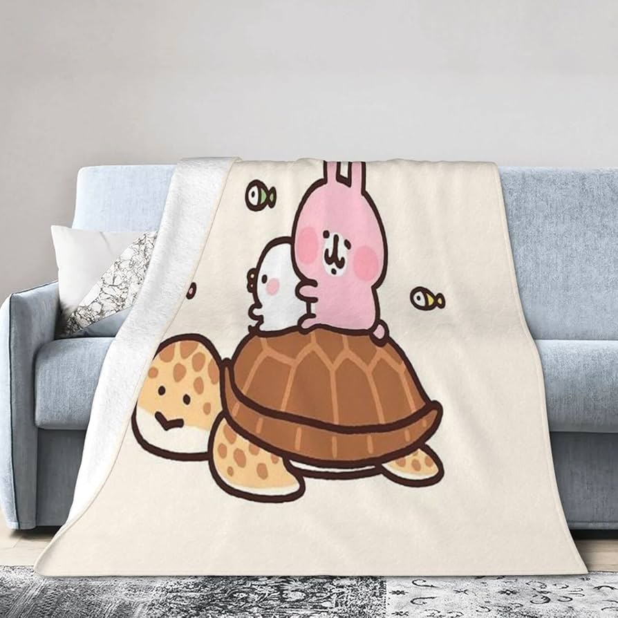 Amazon｜カナヘイの小動物 毛布 ブランケット 掛け毛布 ふわふわ