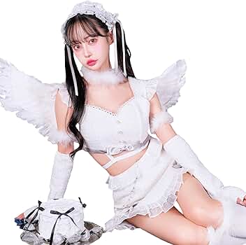 Amazon.co.jp: [Malymoon] コスプレ 天使 ホワイトデー エンジェル 羽
