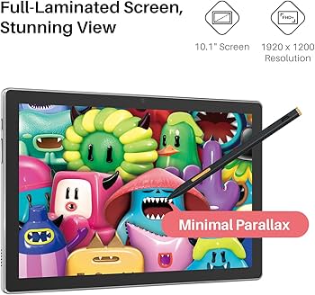 Amazon | HUION Kamvas Slate 10 タブレット 10インチ WUXGA（1920