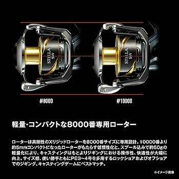 Amazon | シマノ(SHIMANO) スピニングリール 25ステラ SW 10000HG