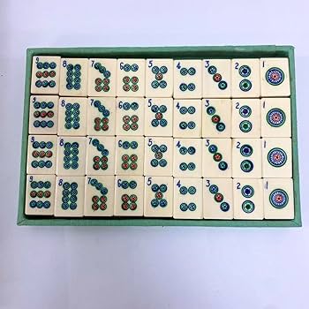Amazon | 中古品 中国 高級 麻雀牌 象牙風 中国美術 竹 | 麻雀 | おもちゃ