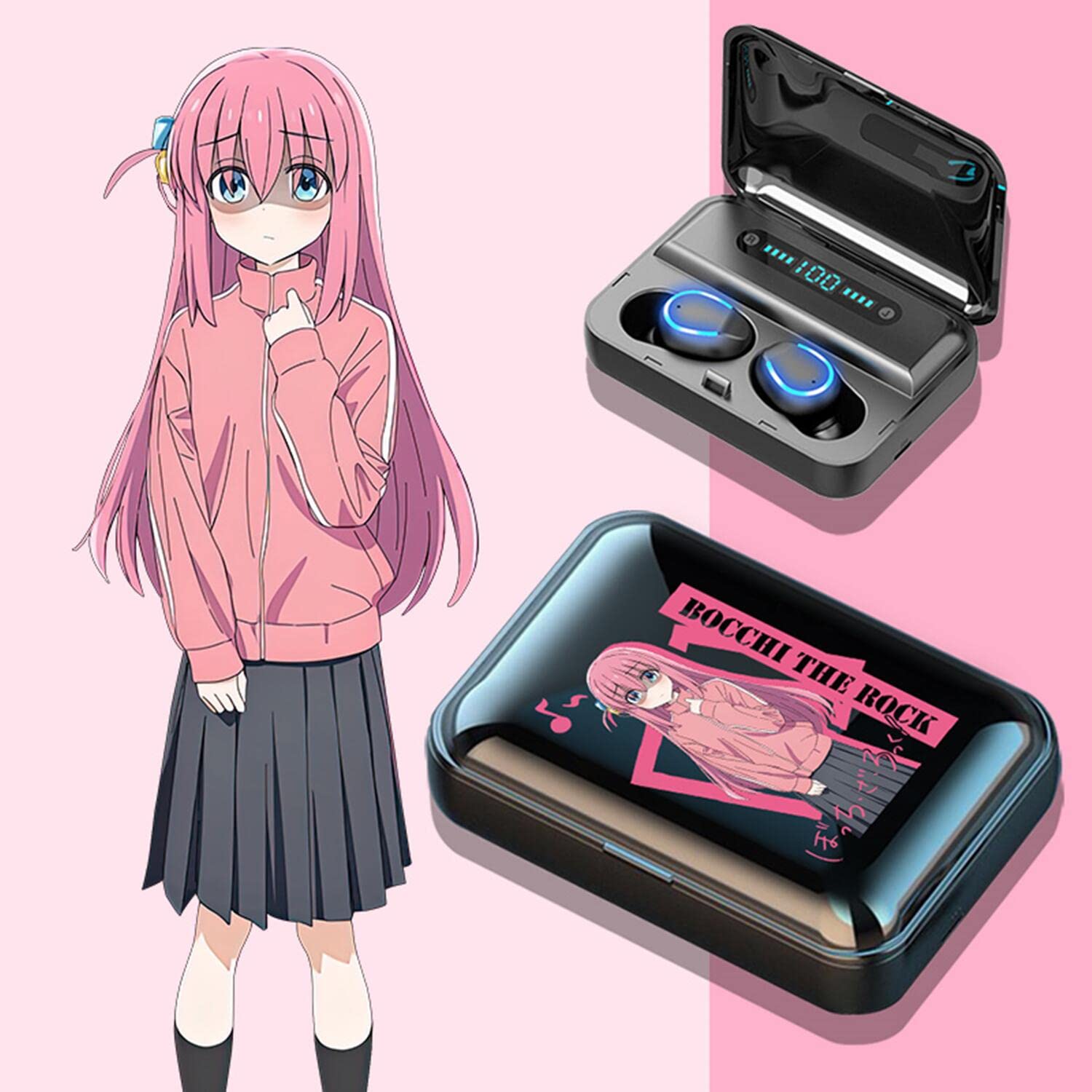 ぼっちざろっく 後藤ひとり Guitar Hero ワイヤレスイヤホン ⚠ご注意