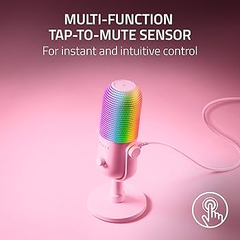 Amazon.com: Razer Seiren V3 Chroma RGB USB Microphone: Stream