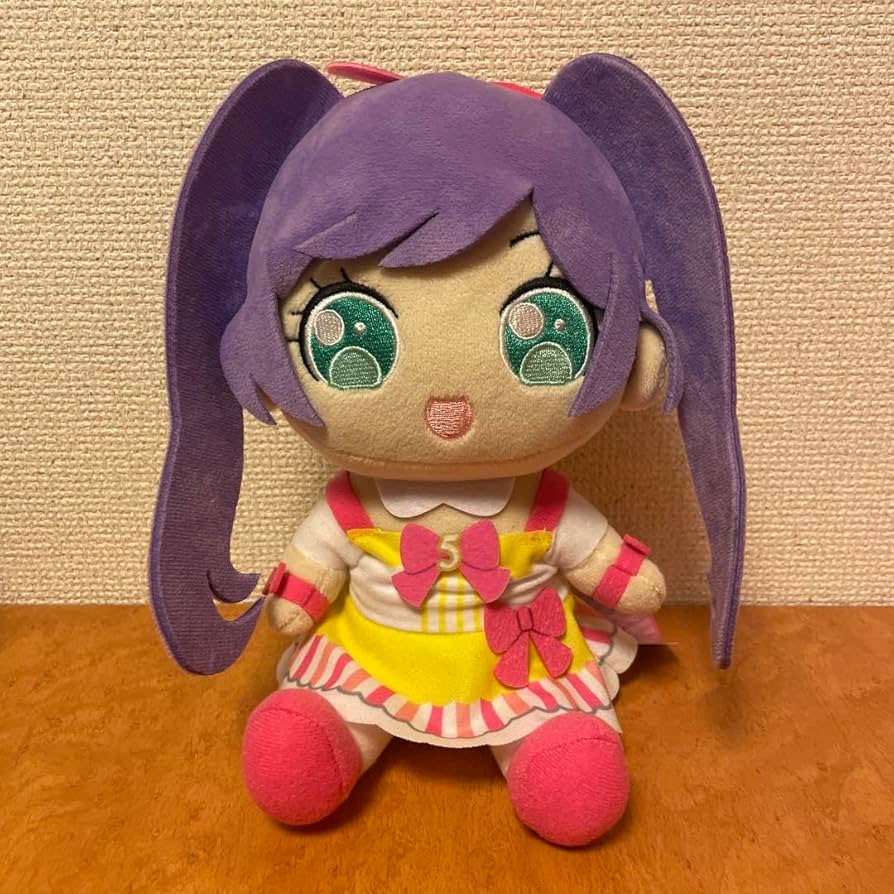 Amazon.co.jp: プリパラ 真中らぁら おすわりぬいぐるみ 5周年 : おもちゃ