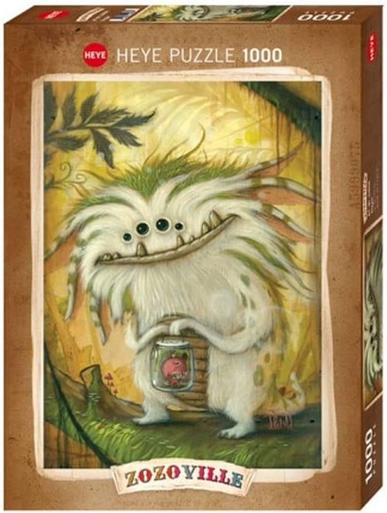 Amazon.com: Heye Puzzles - 1000 Pc -Veggie (Zozoville) : Toys & Games