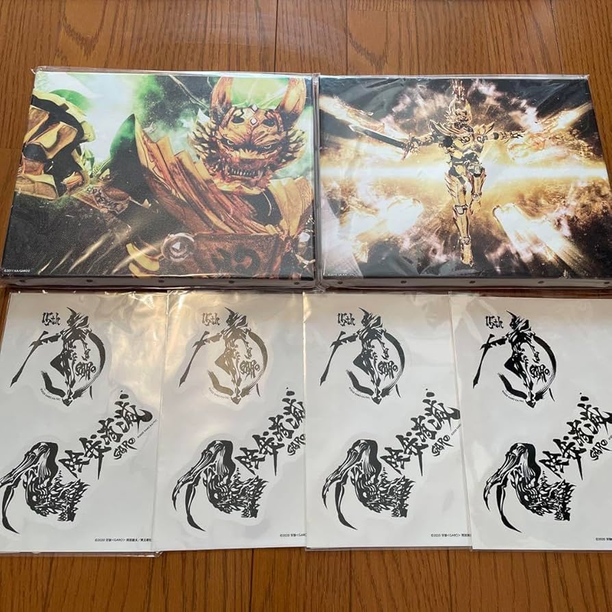 Amazon.co.jp: GARO 牙狼 パネルアート ステッカー 6点セット : おもちゃ