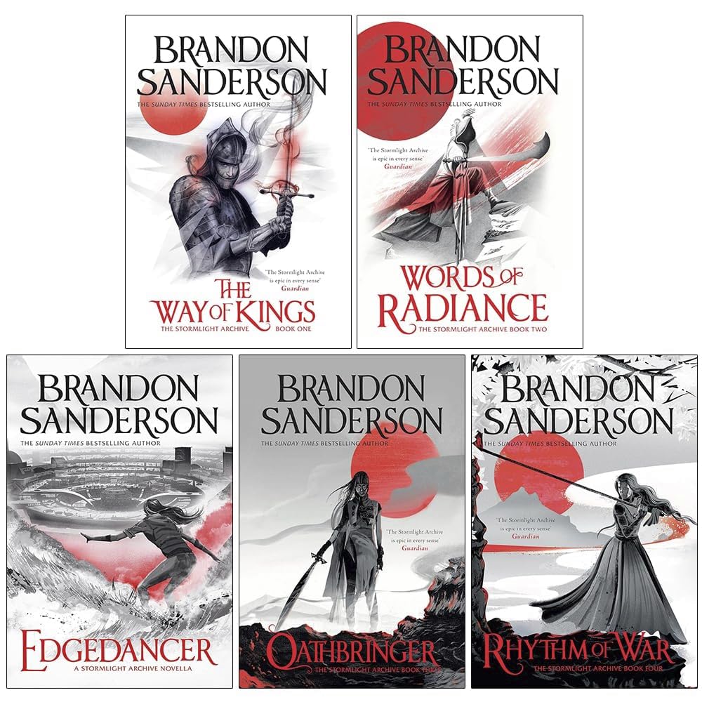 The Stormlight Archive Series 5 Books Collection Set by Brandon
